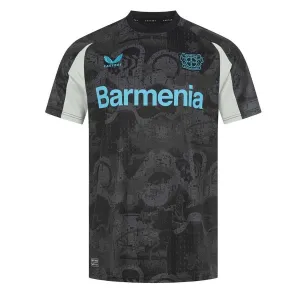 Terzo kit fuori casa del Bayer Leverkusen, nero, 2024/25