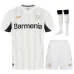Bayer Leverkusen 2024/25 Kids' Away Jersey - White