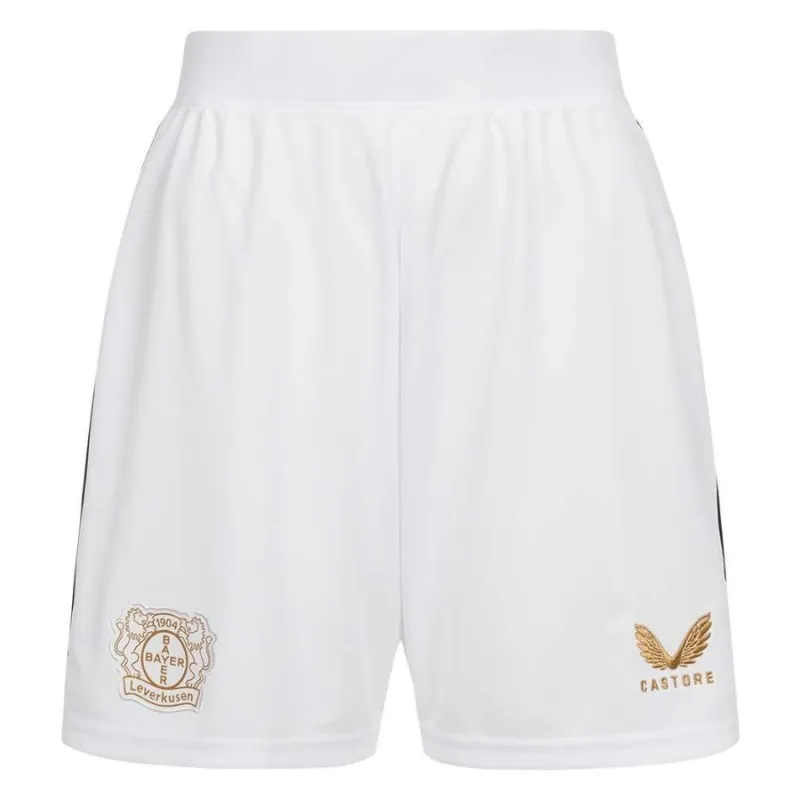 Bayer Leverkusen 2024/25 Kids' Away Jersey - White