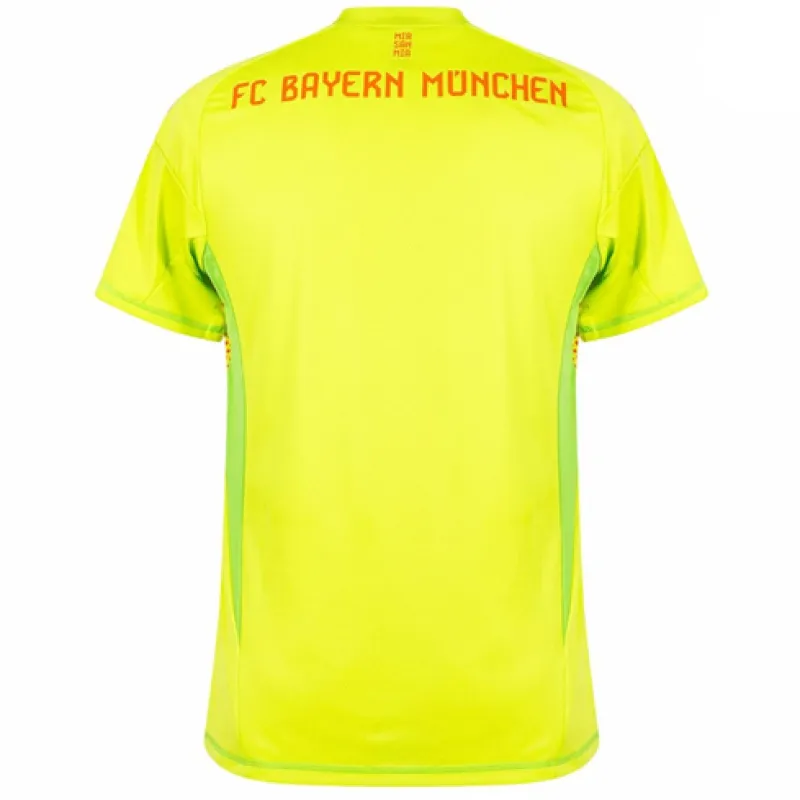 Bayern Munich 2024/25 goalkeeper jersey, yellow