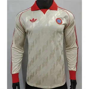 Bayern Munich 2024/25 Player Edition Long - Sleeved Kit - Cream