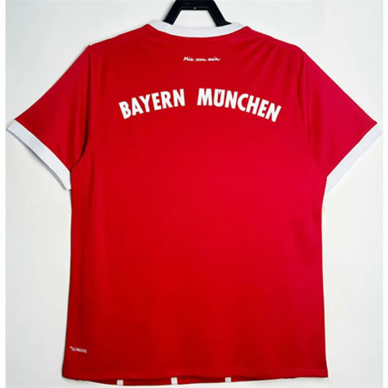 Bayern Munich 2017-18 Home Retro Kit - Red