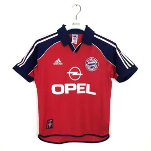Bayern München 2000 - 2001 UEFA Champions League Heim-Retro-Trikot - Rot