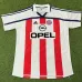 Bayern Munich 2000 - 2001 Away Retro Kit - White and Red