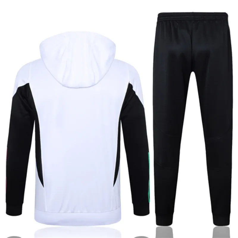 Bayern Munich Children's 2024/2025 Hooded Sportswear - White