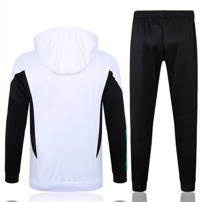 Bayern Munich 2024/2025 Hooded Tracksuit - White
