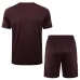 Bayern Munich 2024/25 brown training jersey and shorts