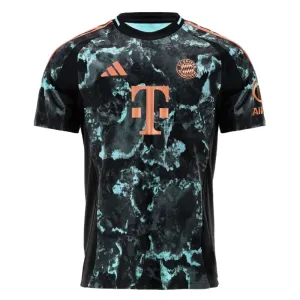 FC Bayern Munich 2024/25 Kids' Away Jersey - Player Version, Black