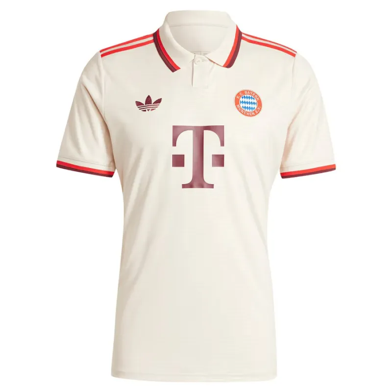 Kids' 2024/25 Bayern Munich Third Jersey - Fan Version (Cream)