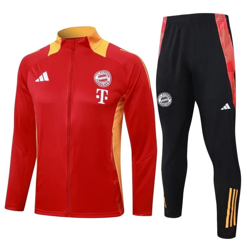 FC Bayern Munich 2024/25 VESTE Training Suit - Bright Red