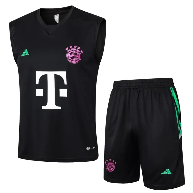 FC Bayern Munich 2024/25 SURVETEMENT SHORT Set - Black