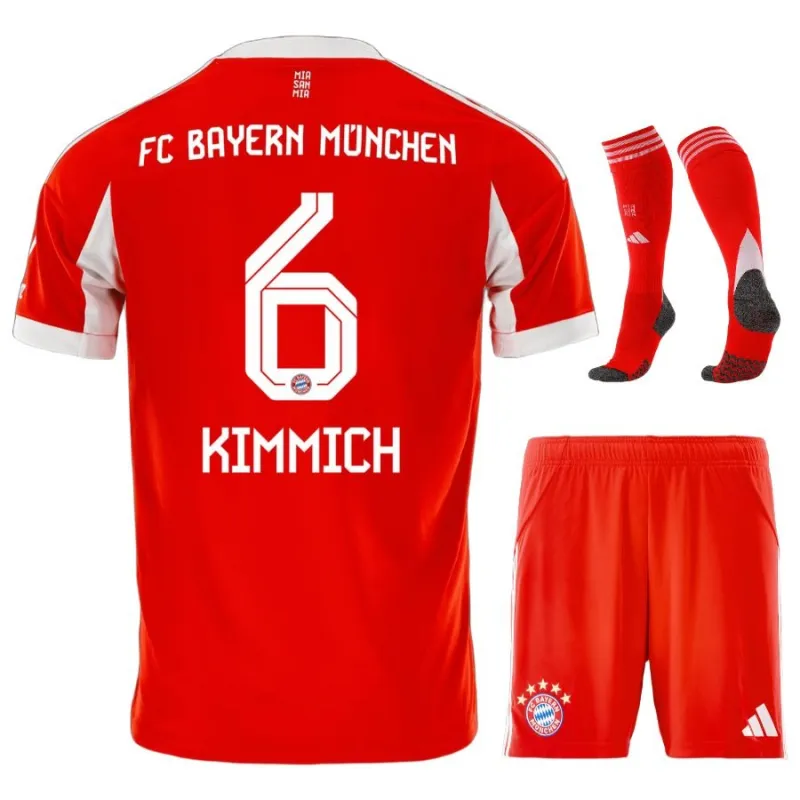 Bayern Munich Kimmich 2025/26 Kids Home Kit