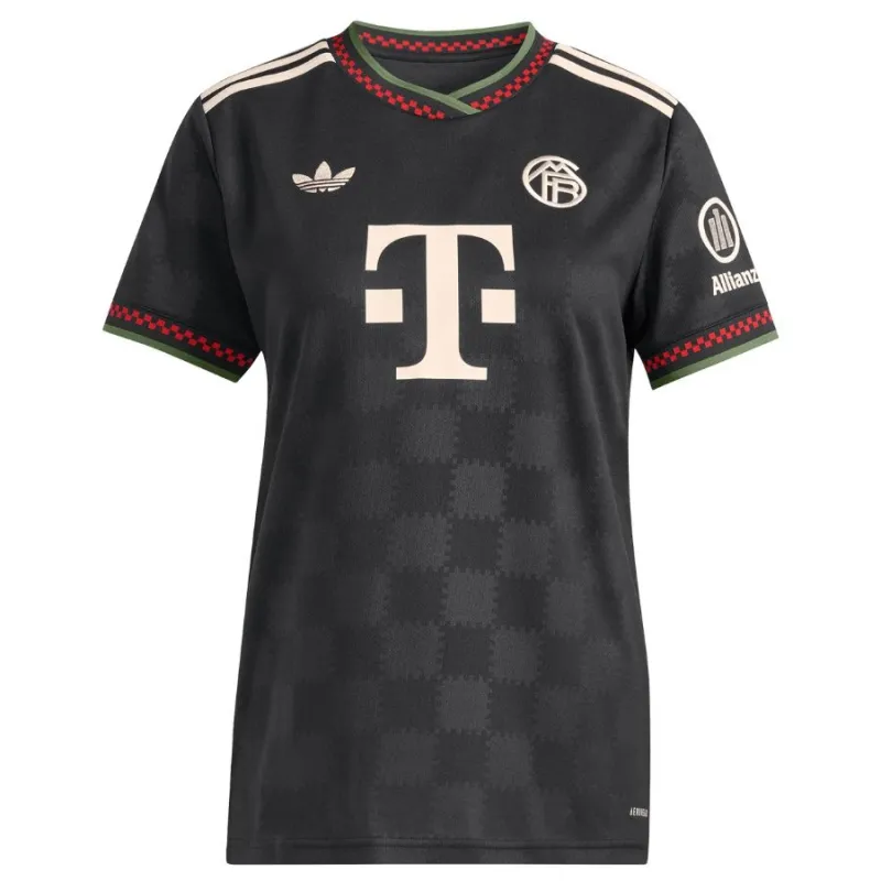 Bayern Munich 2025/26 Third Women jersey- Black