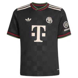 Maglia terziaria per bambini del Bayern Munich 2025/26 - Nera