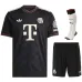 Bayern Munich 2025/26 Third Kids' Jersey Set - Black