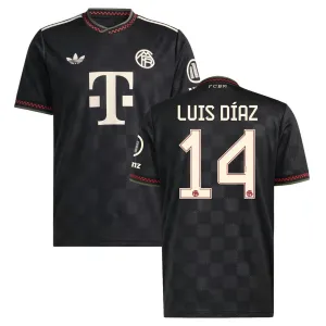 Bayern Munich LUIS DIAZ 2025/26 Third Jersey - Black