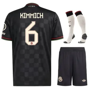 Bayern Munich KIMMICH 2025/26 Third Kids Kit Jersey - Black