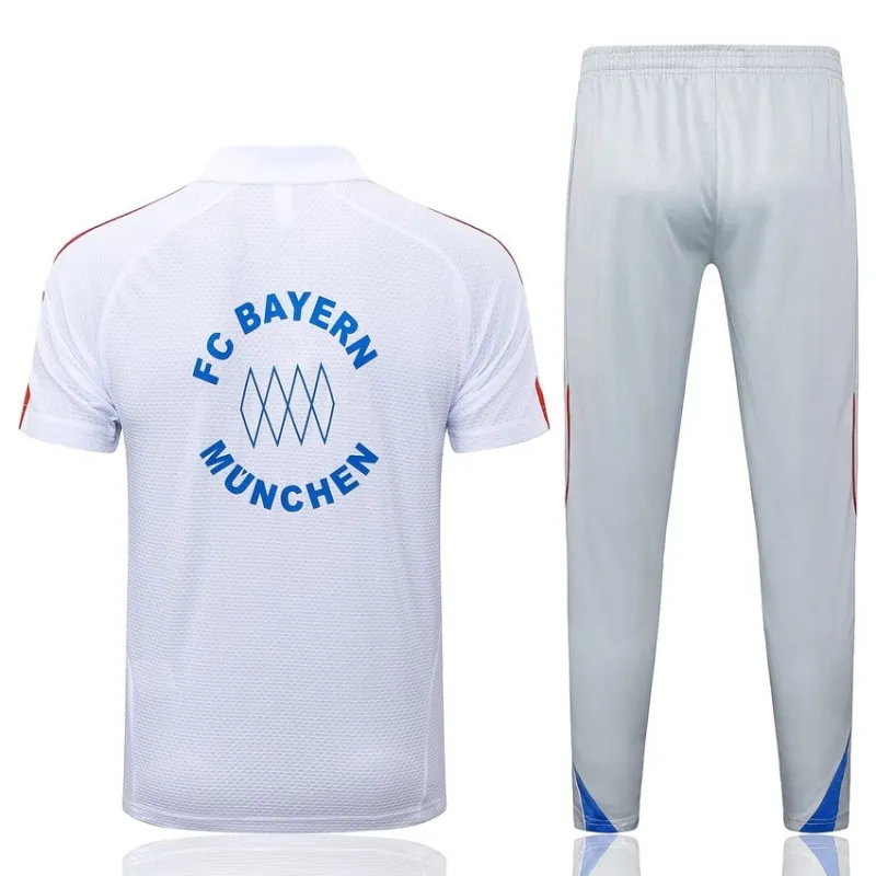 Bayern Munich 2025/26 Sports Polo - White