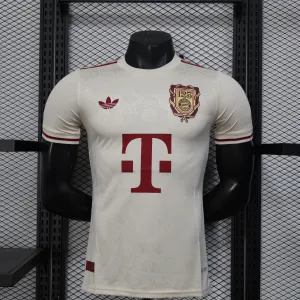 Bayern Munich 2025/26 Anniversary Edition Player Jersey - White