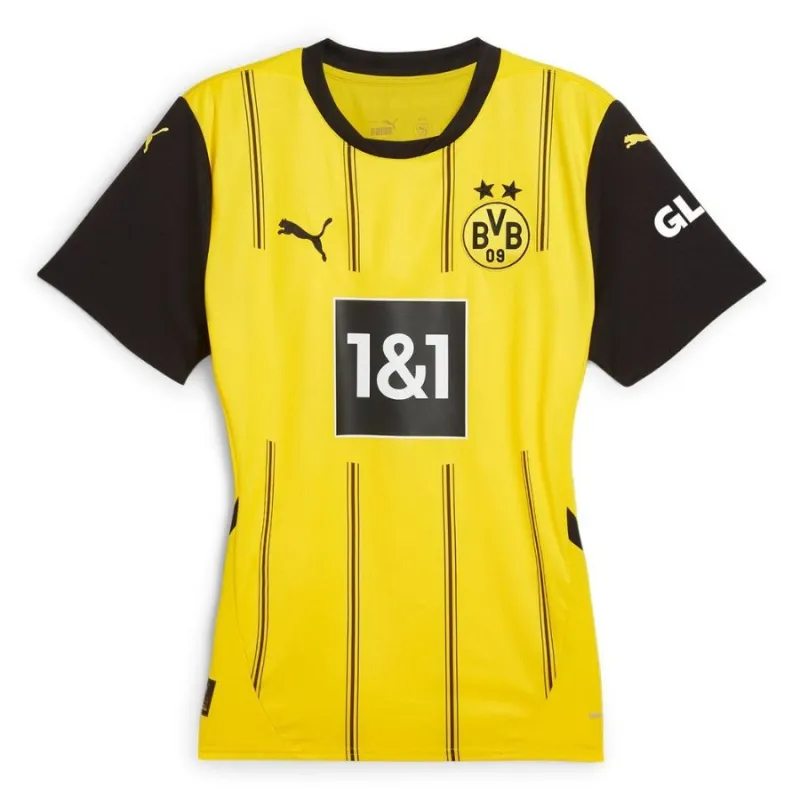 Borussia Dortmund 2024/25 Women's Home Jersey - Fan Version - Yellow