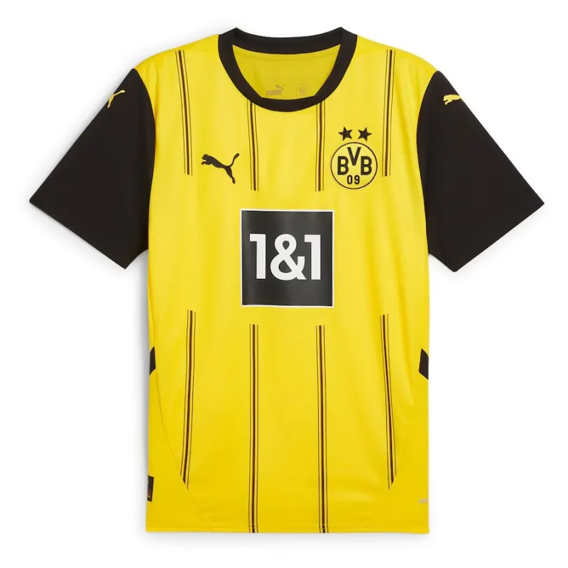 Borussia Dortmund 2024/25 Kids' Home Kit - Yellow