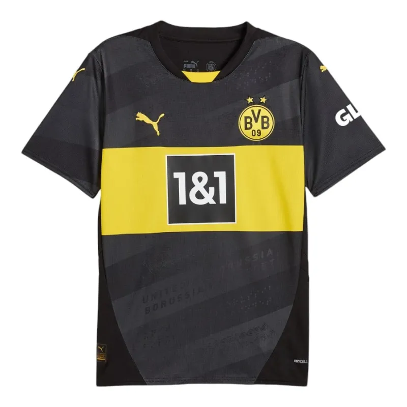Borussia Dortmund 2024/25 Away Jersey - Player Version - Black