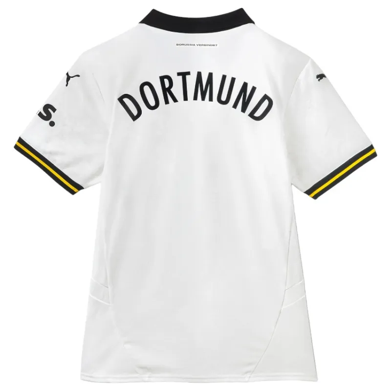 Borussia Dortmund 2024/25 Kids Third Replica Kit - White