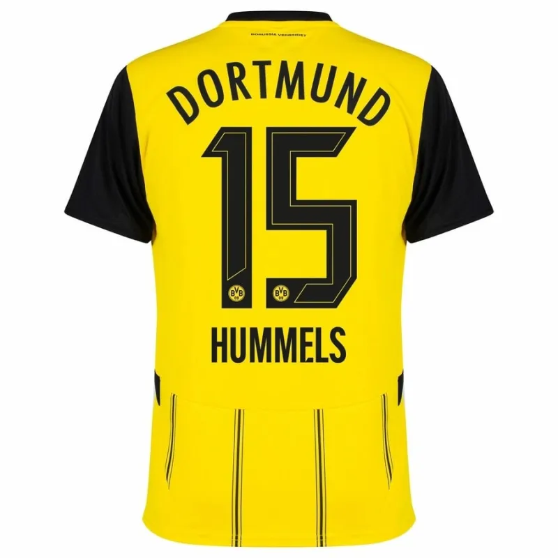 HUMMELS Borussia Dortmund 2024/25 Home Replica Jersey - Faster Yellow