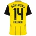 Kids' 2024/25 Borussia Dortmund Home Kit with Fullkrug - Fan Version (Yellow)