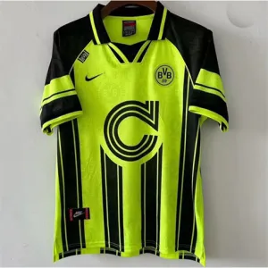 Borussia Dortmund Retro-Heimtrikot 1995, grün
