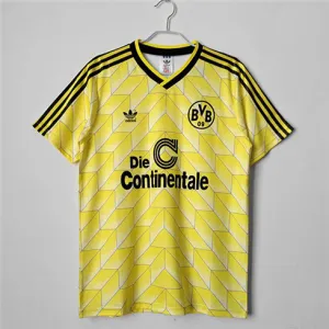 Borussia Dortmund 1988 Heim - Retro - Trikot, gelb