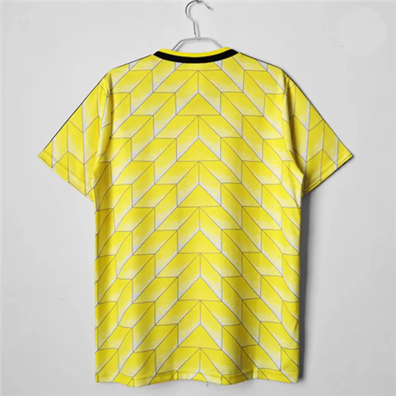 Borussia Dortmund 1988 home retro jersey, yellow