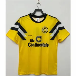 Borussia Dortmund 1989 Heim - Retro - Trikot, gelb