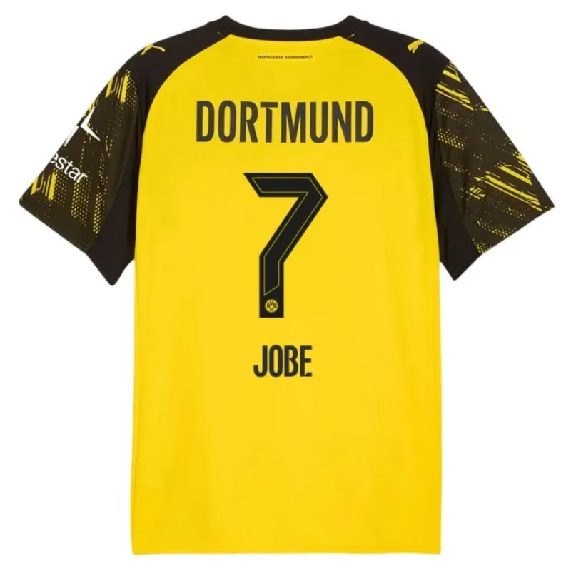 Dortmund JOBE 2025/26 Home Jersey - Yellow