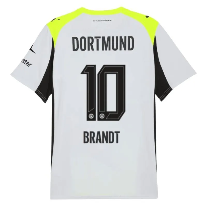 Dortmund BRANDT 2025/26 Away Jersey - Grey/Green