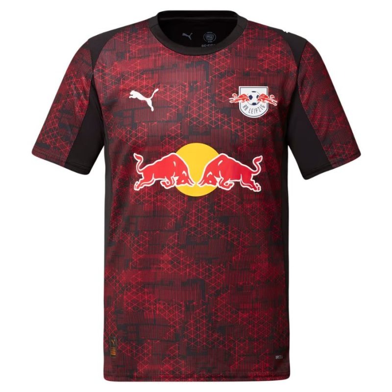 RB Leipzig 2025/26 Third Kids Kit Jersey - Red