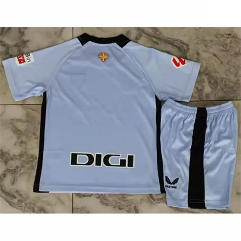 Athletic Bilbao Kids' Jersey + Shorts, Third Jersey 2024/25 - Gray