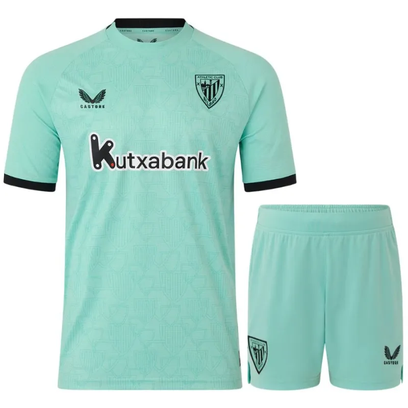 Athletic Bilbao 2025/26 Third Kids Jersey Set - Blue