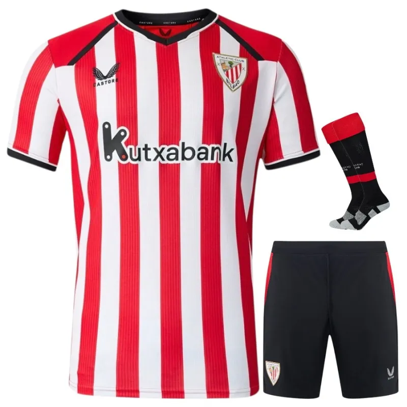 Athletic Bilbao 2026/27 Home Kids Kit Jersey