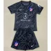 Atlético Madrid Kids' Goalkeeper Jersey and Shorts 2024/25 - Black