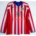 Atletico Madrid Retro Long-Sleeved Jersey 2004/05 Home - Red/White