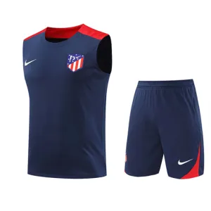 Atletico Madrid Shorts and Vest Set 2024/25 - Blue