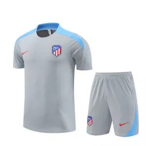 Atletico Madrid Children's Training Shirt + Shorts 2024/25 - Grey