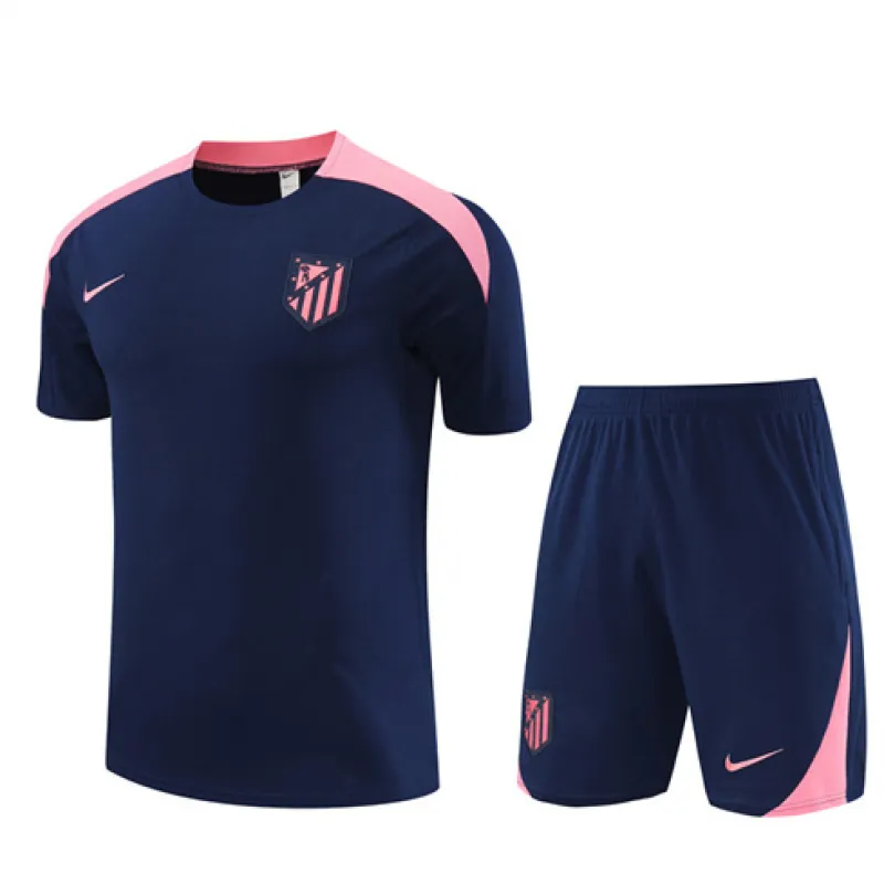 Maglietta di allenamento + shorts di Atletico Madrid 2024/25 - Blu
