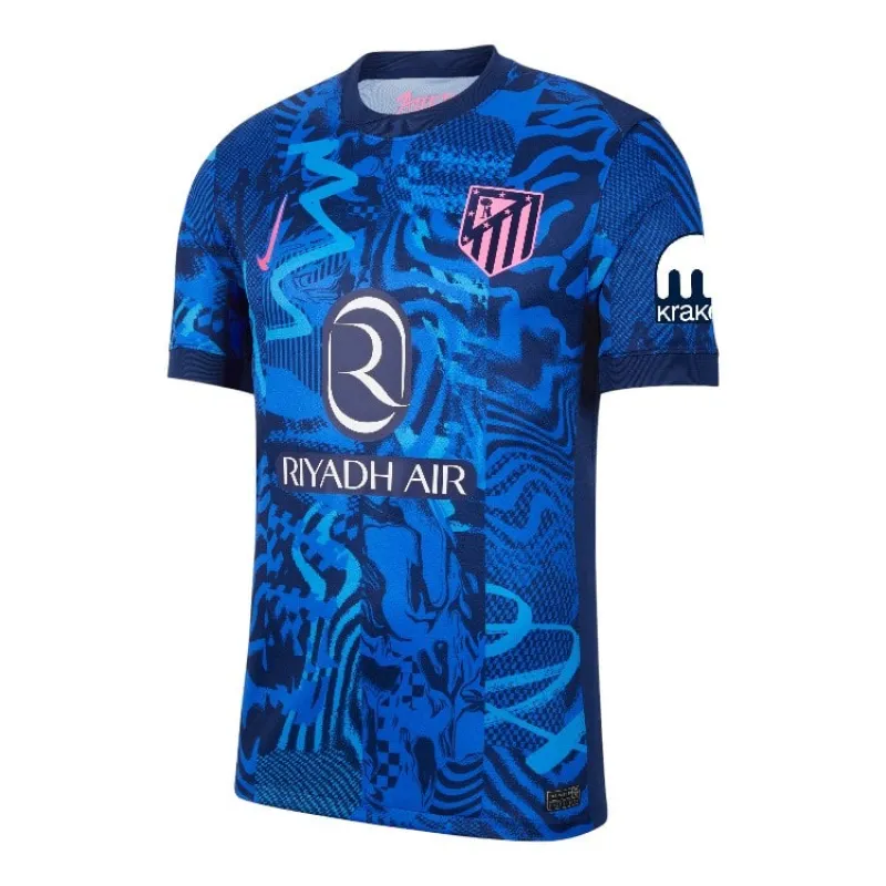 Atlético Madrid Kids' 2024/25 Third Jersey Set - Blue