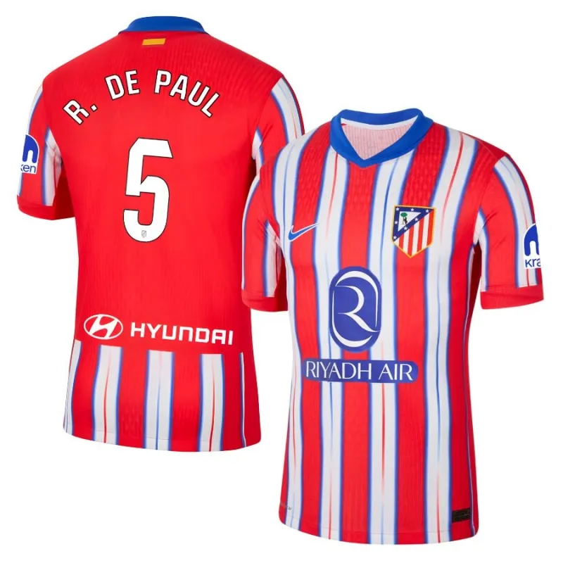 Paul's Atlético Madrid 2024/25 Home Jersey - Red/White