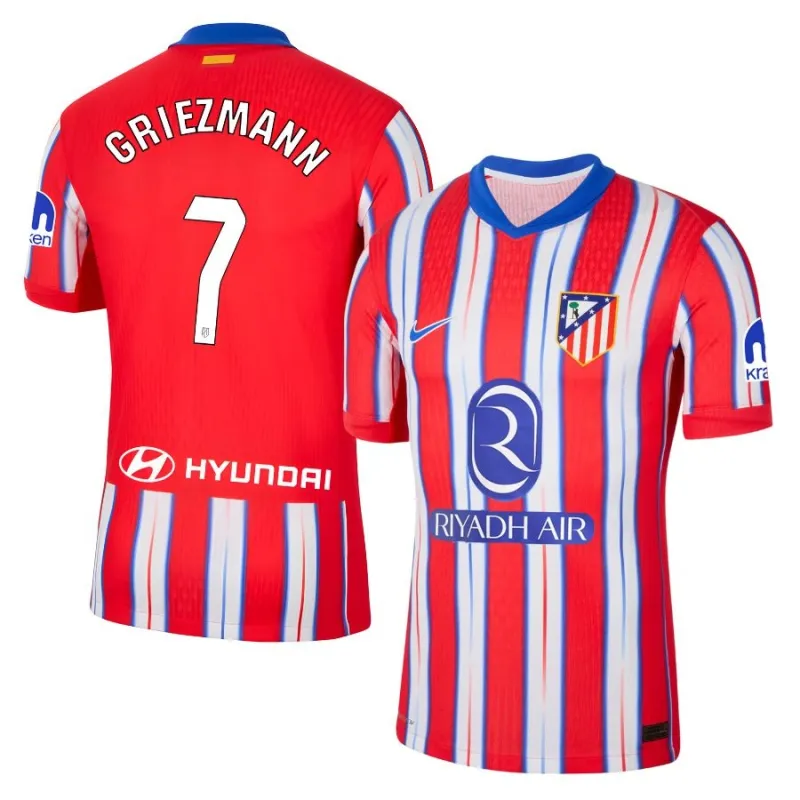Maglia di casa di Atlético Madrid 2024/25 di GRIEZMANN - Rosso/Bianco