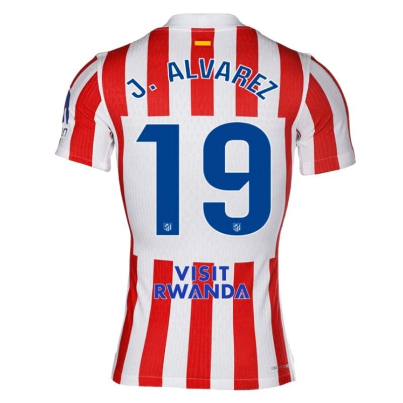 Álvarez Atlético Madrid 2025/26 Kids' Home Jersey Set - Red/White