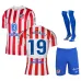 Álvarez Atlético Madrid 2025/26 Kids' Home Jersey Set - Red/White