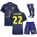 Giuliano Atlético Madrid 2025/26 Kids' Away Jersey Set - Blue
